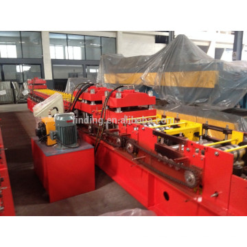 new design metal door frame making machine with hydraulic decoiler